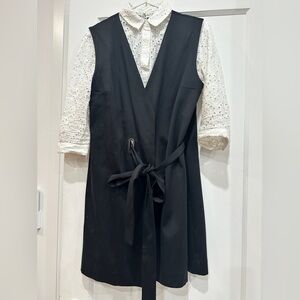 COS Wraparound Convertible Vest Dress